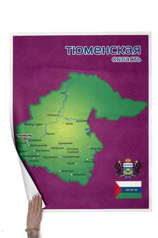 Тюменская область. Панно, арт. LIP1510, производитель Веселые липучки LIP-LIP, ISBN 200-0-73819-148-1№ 4