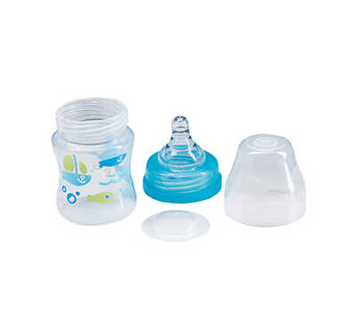 Бутылочка антиколиковая c широким горлышком 120мл. (розовый), арт.402/02, производитель Babyono, ISBN 590-1-43541-101-8№ 5