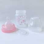 Бутылочка антиколиковая c широким горлышком 120мл. (розовый), арт.402/02, производитель Babyono, ISBN 590-1-43541-101-8, № 8