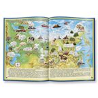 Подарок для любознательных. Россия. Атлас с наклейками + Игра-ходилка, производитель ГЕОДОМ , ISBN 460-7-17745-327-9, № 2