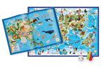 Подарок для любознательных. Животный мир Земли. Атлас с наклейками + Игра-ходилка, производитель ГЕОДОМ , ISBN 460-7-17745-326-2, № 3