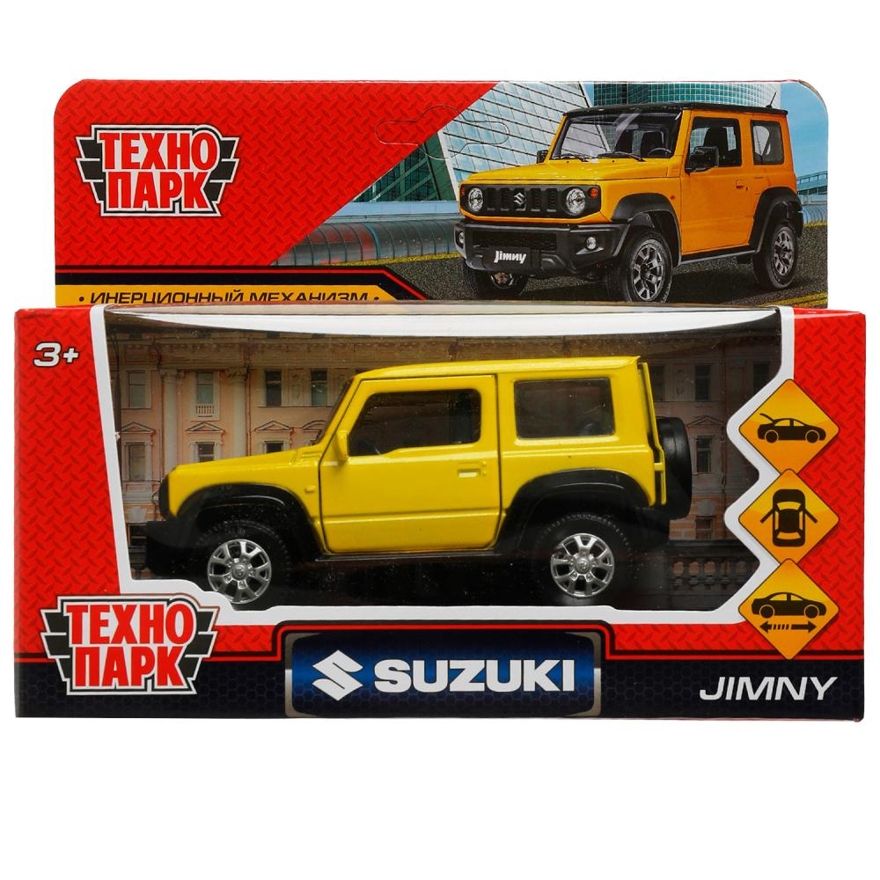Suzuki Jimni желтый, 11,5 см., арт. JIMNY-12-YEBK, производитель Симбат, ISBN 468-0-10795-518-0, № 1