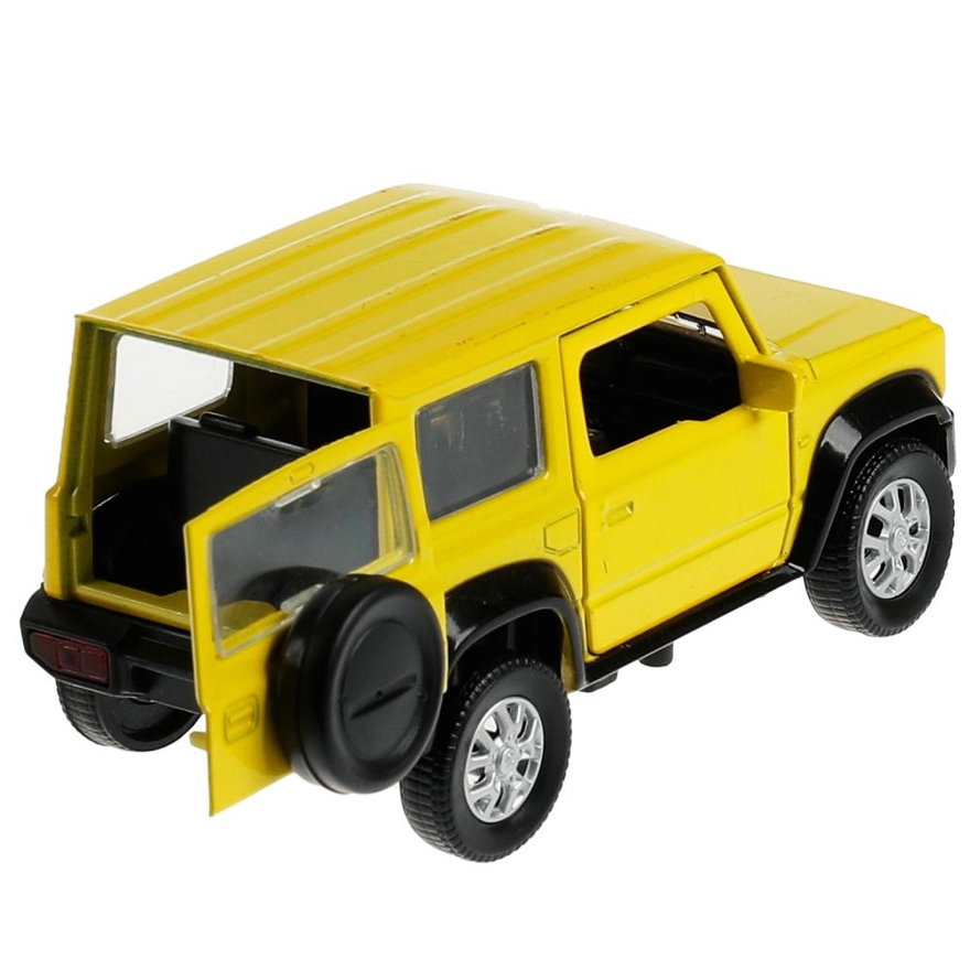 Suzuki Jimni желтый, 11,5 см., арт. JIMNY-12-YEBK, производитель Симбат, ISBN 468-0-10795-518-0, № 4