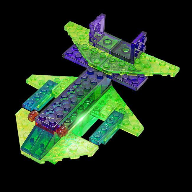 Laser Pegs Набор 4 в 1. Аэропланы, арт. MPS100B, производитель Laser Pegs (Лазер Пегс), ISBN 81-0-69002-115-1, № 5