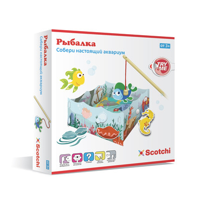 Игра настольная развивающая &quot;Рыбалка&quot;(20030), производитель Scotchi, ISBN 729-0-01125-969-3, № 1