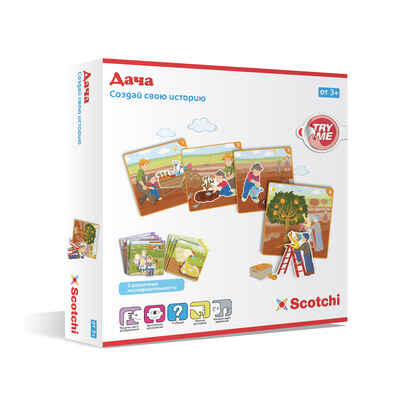 Игра настольная развивающая Scotchi &quot;Дача&quot;, арт.20031, производитель Scotchi, ISBN 729-0-01125-972-3№ 1