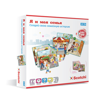 Игра настольная развивающая &quot;Я и моя семья&quot;(20033), производитель Scotchi, ISBN 729-0-01125-974-7, № 1