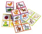 Умные кубики в поддончике. 4 штуки. Кто где живёт (new), производитель Айрис-пресс , ISBN 978-5-81128-313-2, № 1