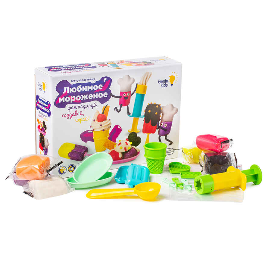 Набор для детской лепки Любимое мороженое, арт. TA2004, производитель Dream Makers (Дрим Мейкерс), ISBN 481-4-72301-046-0, № 11