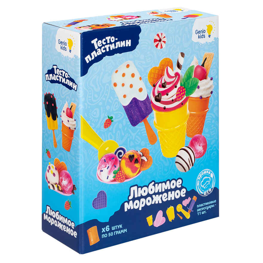 Набор для детской лепки Любимое мороженое, арт. TA2004, производитель Dream Makers (Дрим Мейкерс), ISBN 481-4-72301-046-0, № 9