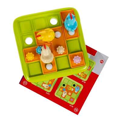 Игра настольная логическая Курочки-несушки, арт. ВВ6612, производитель Bondibon (Бондибон), ISBN 466-0-12005-430-5№ 3