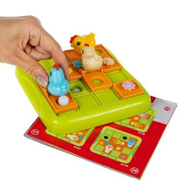 Игра настольная логическая Курочки-несушки, арт. ВВ6612, производитель Bondibon (Бондибон), ISBN 466-0-12005-430-5№ 4