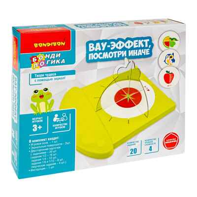 Игра настольная логическая Вау-эффект, посмотри иначе, арт. ВВ6657, производитель Bondibon (Бондибон), ISBN 466-0-12005-464-0№ 1