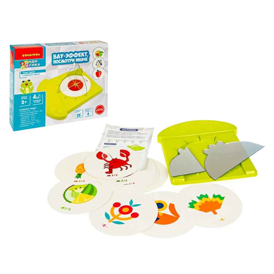 Игра настольная логическая Вау-эффект, посмотри иначе, арт. ВВ6657, производитель Bondibon (Бондибон), ISBN 466-0-12005-464-0, № 2