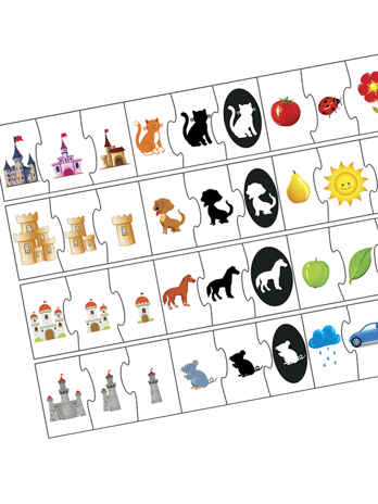 Логика-24  набор из 24 пазлов
, арт. Т808, производитель Trinity puzzle, ISBN 460-3-78386-808-7№ 3