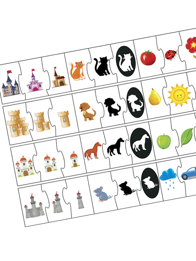 Логика-24  набор из 24 пазлов
, арт. Т808, производитель Trinity puzzle, ISBN 460-3-78386-808-7, № 3