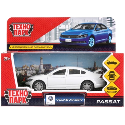 Машина металлическая Технопарк VW PASSAT, арт. 4690590156216, производитель Симбат, ISBN 469-0-59015-621-6№ 1