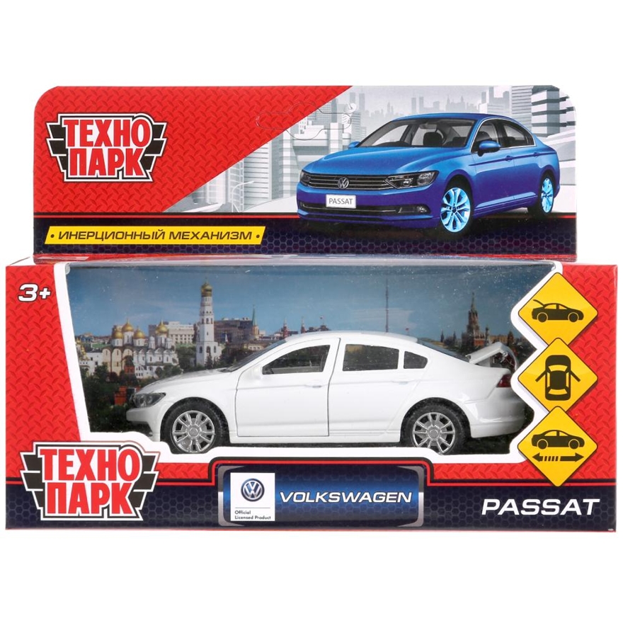 Машина металлическая Технопарк VW PASSAT, арт. 4690590156216, производитель Симбат, ISBN 469-0-59015-621-6, № 1