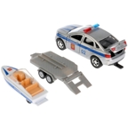 Машины металлические Технопарк LADA VESTA полиция и лодка, арт. 4690590145470, производитель Симбат, ISBN 469-0-59014-547-0, № 3