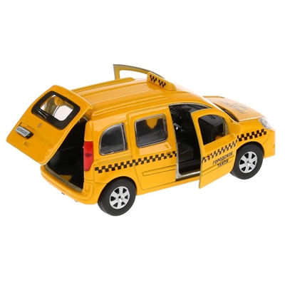 Машина металлическая Технопарк RENAULT KANGOO Такси, арт. 4690590156704, производитель Симбат, ISBN 469-0-59015-670-4 № 5
