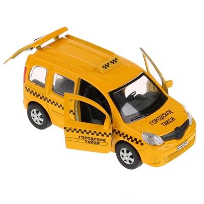 Машина металлическая Технопарк RENAULT KANGOO Такси, арт. 4690590156704, производитель Симбат, ISBN 469-0-59015-670-4 № 6