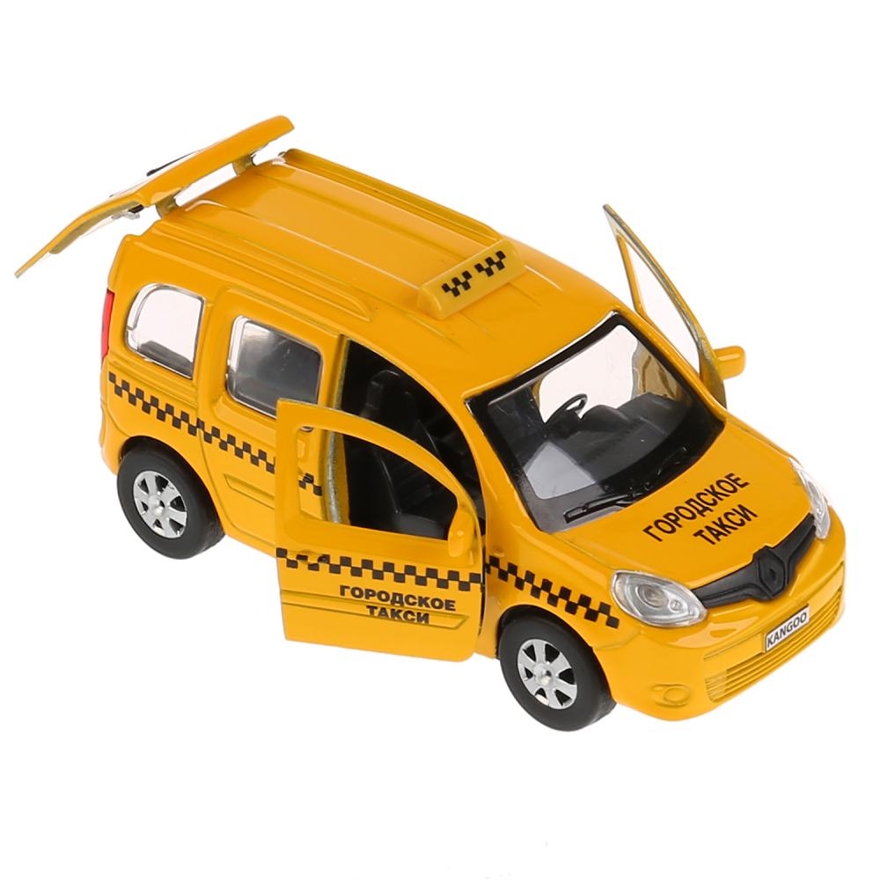 Машина металлическая Технопарк RENAULT KANGOO Такси, арт. 4690590156704, производитель Симбат, ISBN 469-0-59015-670-4, № 6