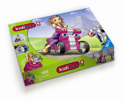 Kiditec Мультикар (розовый), арт. 1101, производитель Kiditec, ISBN 764-0-12591-101-5, № 1