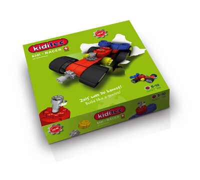 Kidi-Racer Детская гоночная машина, арт. 1111, производитель Kiditec, ISBN 764-0-12591-111-4№ 1