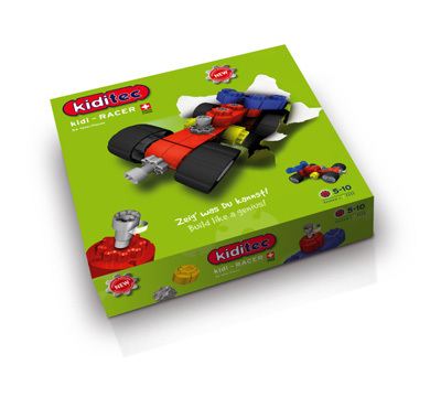 Kidi-Racer Детская гоночная машина, арт. 1111, производитель Kiditec, ISBN 764-0-12591-111-4, № 1