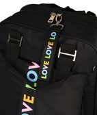 Рюкзак-сумка Любовь 15 л. черн. 38х29х14 мягкий 1 отд. молния для девочек, арт. РЮКСМ-ЛБ, производитель ФАРМ, ISBN 460-2-72317-707-4, № 2