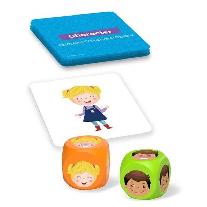 92868 Развивающая игрушка &quot;Наши чувства&quot;  (кубики с карточками, 36 элементов), производитель Hand2mind, ISBN 84-8-85011-381-1, № 3