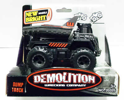 Игрушка Ручное У. Строительная DEMOLITION Dump Truck 1:43, производитель New Bright, ISBN 200-0-54190-839-9№ 1