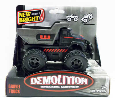 Игрушка Ручное У. Строительная DEMOLITION Graver Truck 1:43, производитель New Bright, ISBN 200-0-54190-840-5№ 1