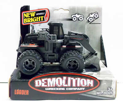 Игрушка Ручное У. Строительная DEMOLITION Loader 1:43, производитель New Bright, ISBN 200-0-54190-841-2№ 1