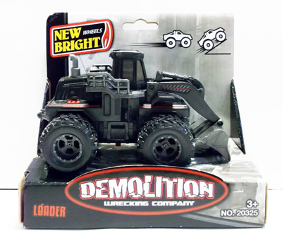 Игрушка Ручное У. Строительная DEMOLITION Loader 1:43, производитель New Bright, ISBN 200-0-54190-841-2, № 1