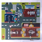 Busyboard. Замочки Экстренные службы арт.7821, производитель ТД БЭМБИ, ISBN 468-3-58253-074-3, № 1