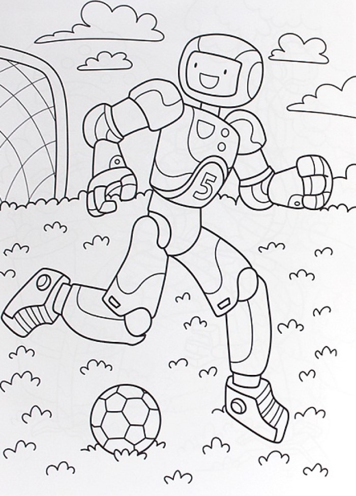 Раскраска с роботом. Супер роботы., производитель Проф-Пресс , ISBN 978-5-37835-144-2, № 3