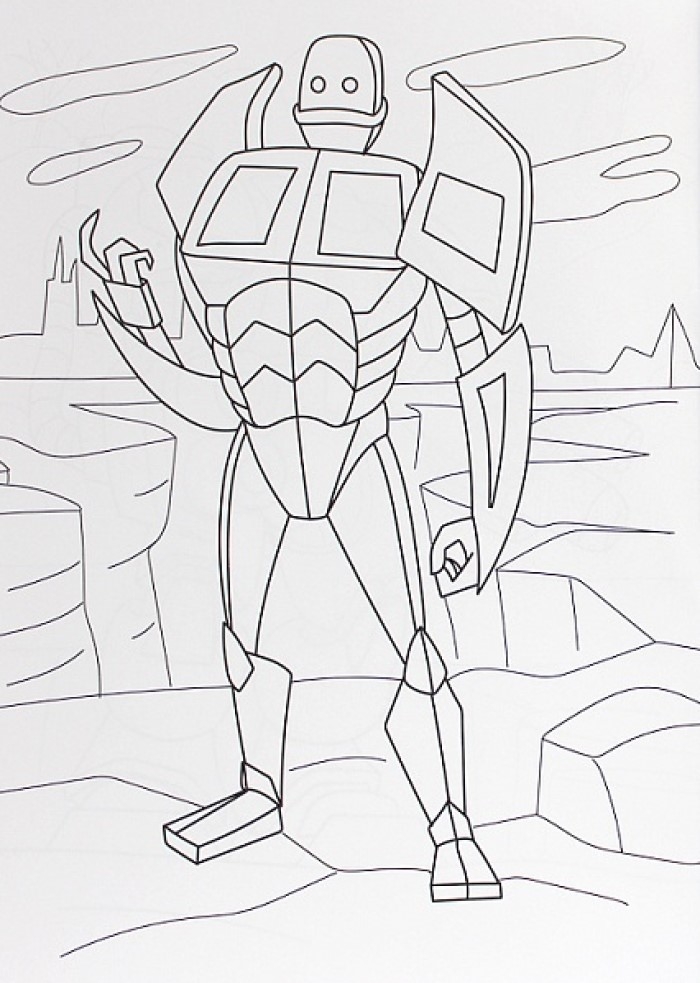 Раскраска с роботом. Удивительные роботы., производитель Проф-Пресс , ISBN 978-5-37835-142-8, № 3