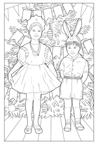 Раскраска-антистресс. Ностальгия., производитель Проф-Пресс , ISBN 978-5-37835-728-4№ 4