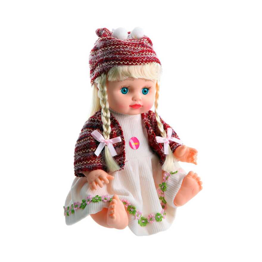 Кукла серии "Алина" муз.IC рус/укр. в рюкзачке 25 см. PLAY SMART арт. 5143, производитель Play Smart (Плэй Смарт), ISBN 460-2-01008-450-4, № 1