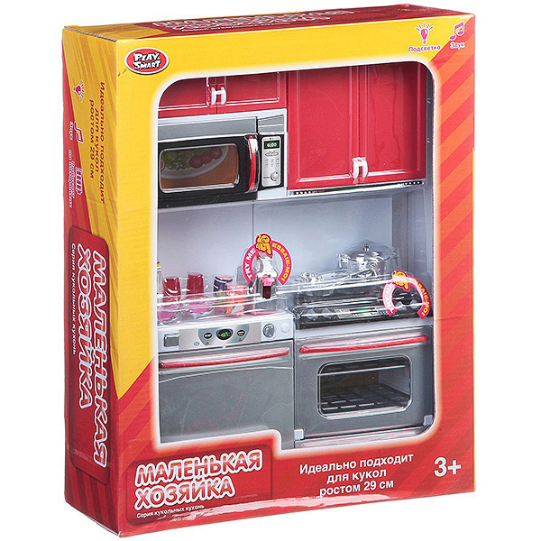 Игровой набор мебели для кухни Маленькая хозяйка, арт. 2138, производитель Play Smart (Плэй Смарт), ISBN 460-2-01030-842-6, № 1