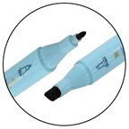 Набор маркеров для скетчинга Lorex base color simple скошенный/пулевидный 12 шт., арт. LXSMBC12-SP, производитель ФАРМ, ISBN 460-2-72314-669-8, № 2