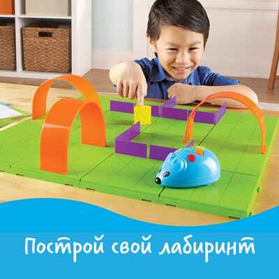 Развивающая игрушка &quot;Мышиный код Делюкс. Основы программирования&quot;  (83 элемента), производитель Learning Resources, ISBN 76-5-02302-831-7№ 2
