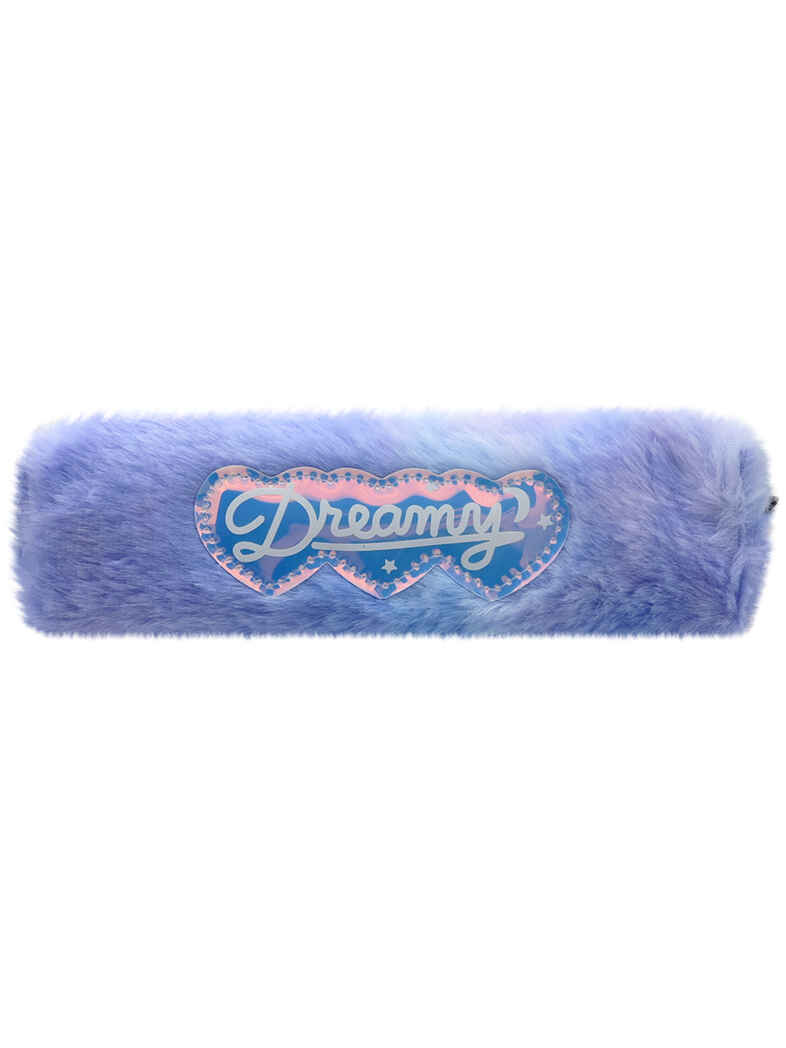 Пенал прямоугольный плюшевый Dreamy сиреневый, арт. MM09299, производитель Mihi Mihi, ISBN 693-2-80009-299-9, № 1