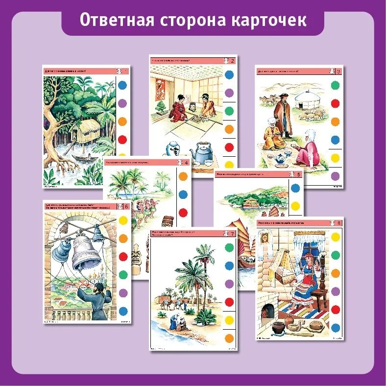 Учебное пособие Логико-Малыш Комплект карточек Этнография , арт. ЛМ-049, производитель ИД Зимородок, ISBN 978-5-98849-076-0, № 4
