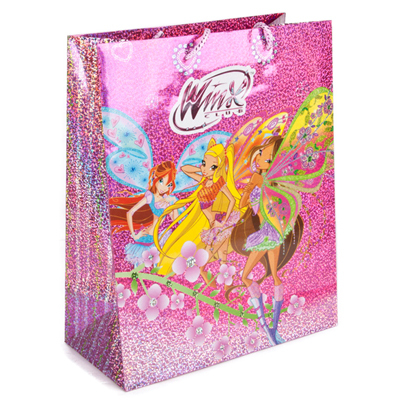Пакет бум. LPL/WBJ 26*32,4*12,7см с лазерным покрытием <9ПК> TM Winx (12/144), производитель СервисТорг, ISBN 690-1-30231-018-4, № 1