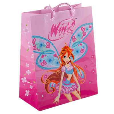 Пакет бум. XGM/WBJ 17,8*23*9,8см с глиттером &lt;17ПК&gt; TM Winx (12/288), производитель СервисТорг, ISBN 690-1-30263-289-7№ 1