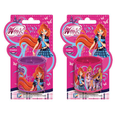 Точилка 2341-2/WR 2отв. мет. контейнер блист.<3T> TM Winx (36/216), производитель СервисТорг, ISBN 692-9-68822-341-6№ 1