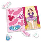 Переодень Балерину деревянный пазл (9 предметов), арт. 9022M, производитель Melissa & Doug (Мелисса &Дог), ISBN 000-0-77209-022-3, № 2