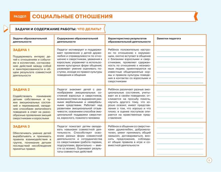 Блокнот педагога старшей группы детского сада. Социально-коммуникативное развитие, производитель Просвещение , ISBN 978-5-09117-120-4, № 4